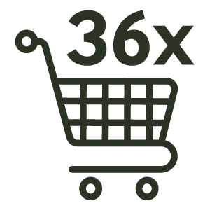 Até 36x para pagar nas Lojas Quero-Quero.